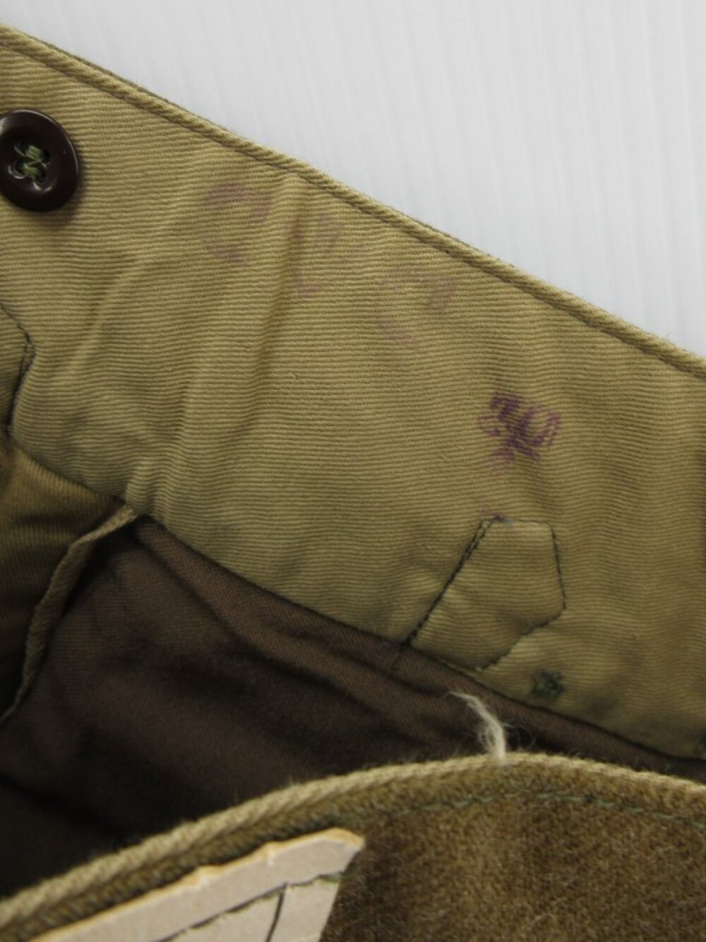 VGT Australian Army Pants 31X32 50s Battledress Cargo 60s DEADSTOCK NEW - Picture 16 of 16